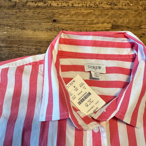 J Crew Button Down Collared Tank Top - Picture 3 of 3